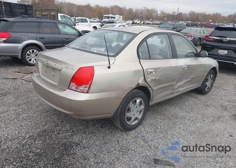 2005 Hyundai Elantra Gls/Gt from USA, damaged, VIN KMHDN46DX5U009840